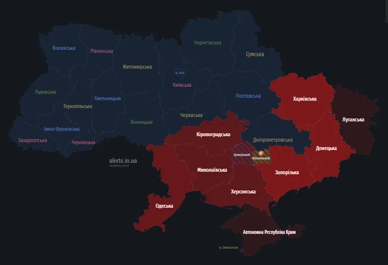 Ночная атака на Одесскую область: в регионе слышны взрывы, работает ПВО