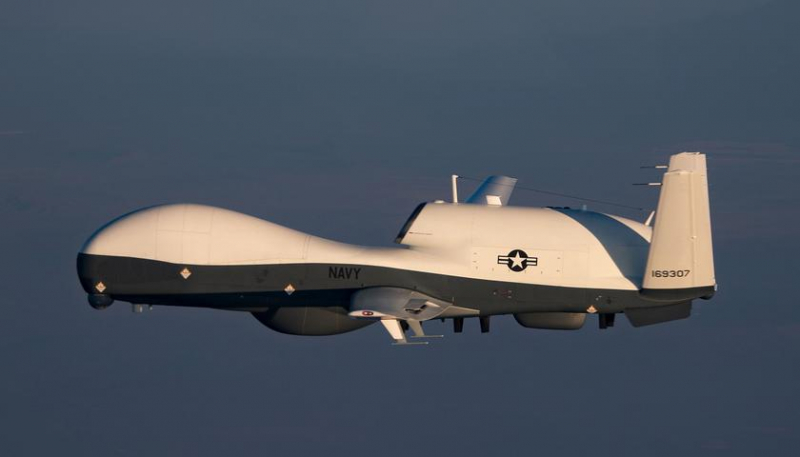 Northrop Grumman сообщила о достижении первой боевой готовности разведывательных дронов MQ-4C Triton, поставленных ВМС США