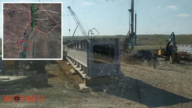 Оккупанты построили мост через Кальмиус и строят прямое железнодорожное сообщение с Мариуполем, Волновахой и Донецком