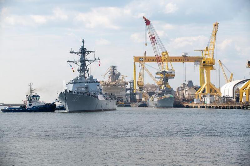 Первый эсминец класса Arleigh Burke Flight III покинул верфь Ingalls перед вводом в строй - USS Jack H. Lucas получил две системы вертикального пуска крылатых ракет Tomahawk