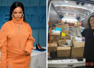 Певица Рианна в очередной раз доказала, что она не жадина