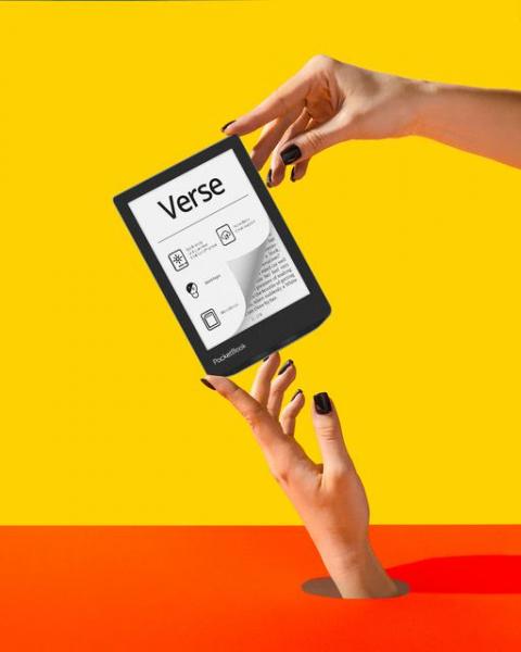 PocketBook Verse: 6-дюймовый экран E Ink Carta, слот для карты памяти и подсветка SMARTlight