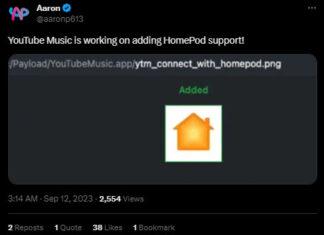 Пользователи смогут дать HomePod команду через Siri и начать слушать музыку через аккаунт YouTube Musi