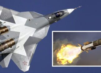 Российский истребитель пятого поколения Су-57 скоро получит авиационные ракеты для уничтожения воздушных целей в радиусе 300 км