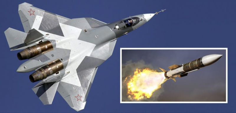 Российский истребитель пятого поколения Су-57 вскоре получит зенитные ракеты для поражения воздушных целей в радиусе 300 км