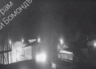 Рыльск Курской области посетила сильная вечерняя бавовна — видео