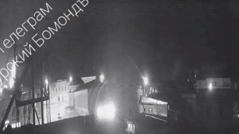 Одним крепким вечером бавовна посетила Рыльск Курской области - видео