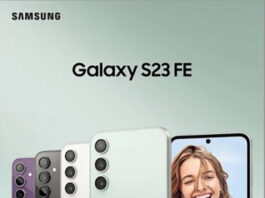 Samsung Galaxy S23 FE – 360° видео и все цвета