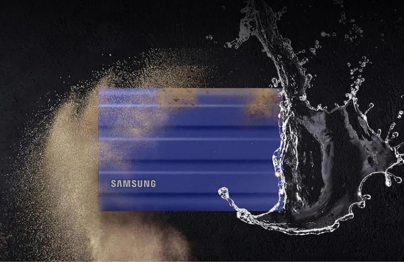 Samsung Portable T7 Shield на Amazon: твердотельный накопитель с защитой от воды и ударов со скидкой до 90,91 евро