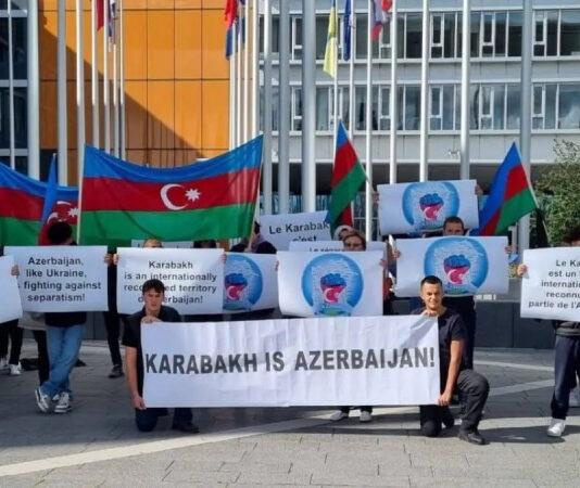 Сепаратизм – зло. Под стенами Европарламента прошла масштабная акция в поддержку Азербайджана