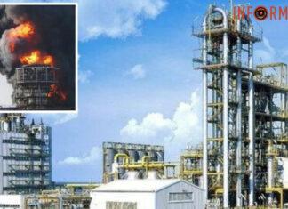 Шахеды ночью несколько раз ударили по нефтеперерабатывающему заводу на Полтавщине: что известно