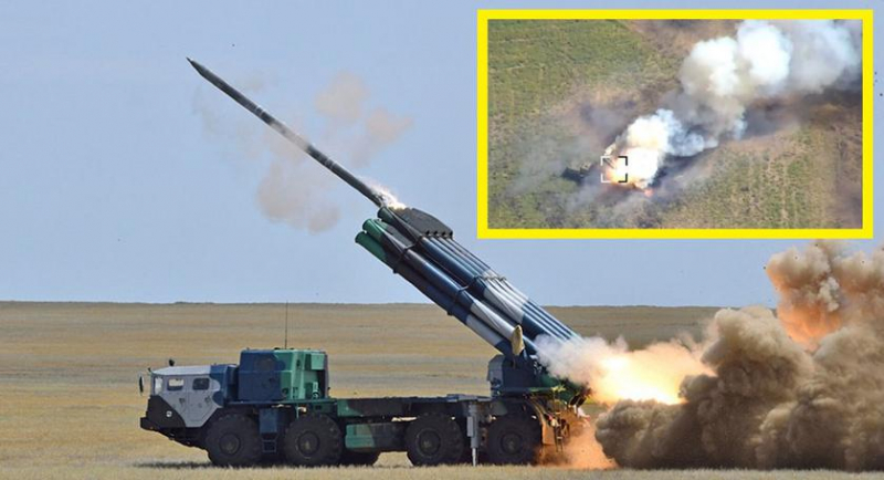 Силы обороны Украины уничтожили очень редкую российскую систему залпового огня «Смерч» экспортной стоимостью более 12 миллионов долларов