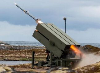 Система ПВО NASAMS ракетами AIM-120 AMRAAM сбивает более 90% воздушных угроз, которые атакую Украину