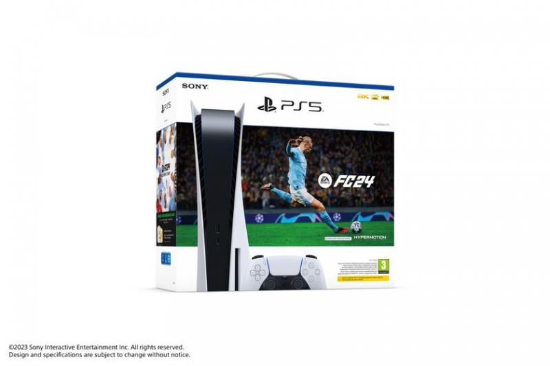 Sony официально представила комплект PlayStation 5 с футбольным симулятором EA Sports FC 24, продажи стартуют 29 сентября