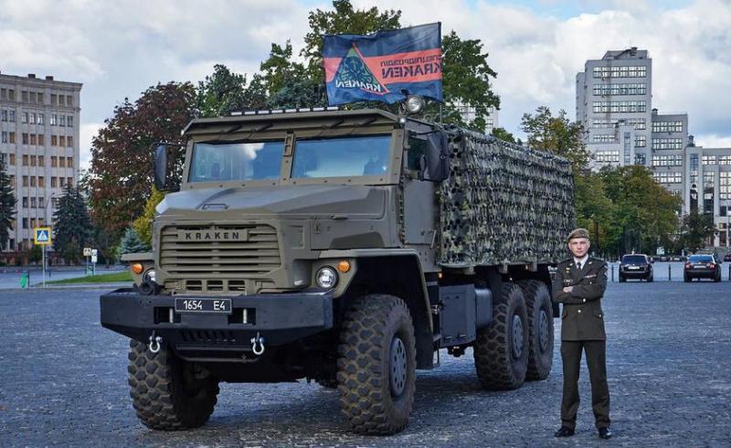 Бюро КРАКЕН вооружилось трофейным российским бронеавтомобилем «Торнадо-У», захваченным в 2022 году