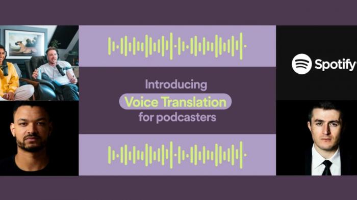 Spotify анонсирует новую функцию: голосовой перевод подкастов на базе искусственного интеллекта