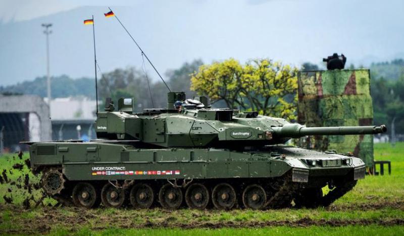 Танки Leopard 2A8 для Германии и Норвегии оснастят самой удачной системой активной защиты Trophy