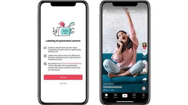 TikTok и SHI: Компания будет бороться с контентом, созданным искусственным интеллектом