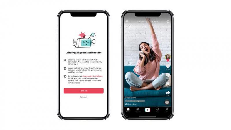 TikTok запустил новые инструменты для маркировки видеоконтента, созданного с помощью искусственного интеллекта