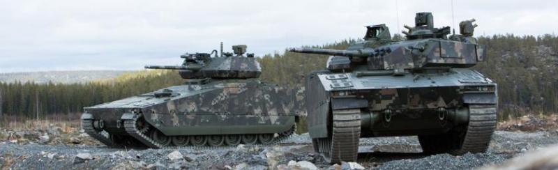Украина совместно со Швецией планирует произвести 1000 боевых машин пехоты CV90 для ВСУ