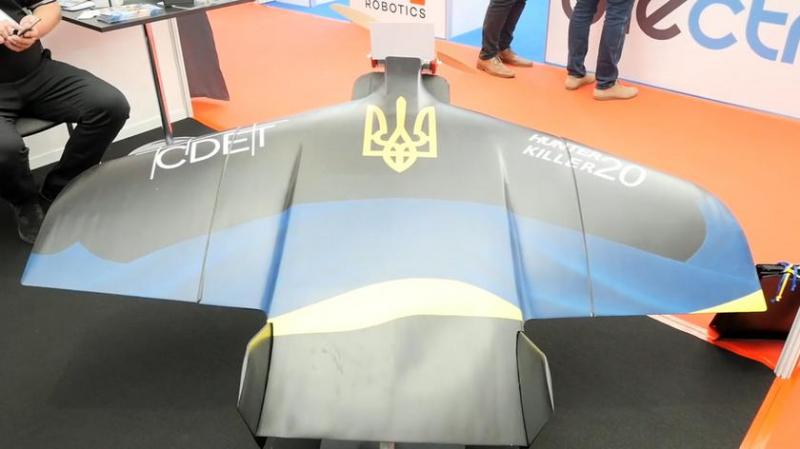 Украинская компания КОРТ представила ударный беспилотник Hunter Killer 20 с дальностью до 1000 км и боевой частью массой 15 кг