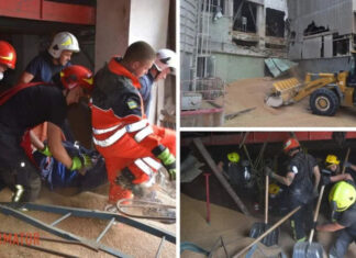 В Чернигове три человека погибли под сотней тонн зерна: подробности трагедии