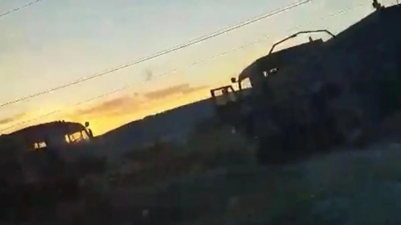 В Геническе украинско-крымскотатарский отряд партизан 