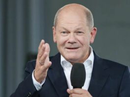 В Германии канцлер Шольц ушиб лицо во время пробежки: ближайшие встречи отменены