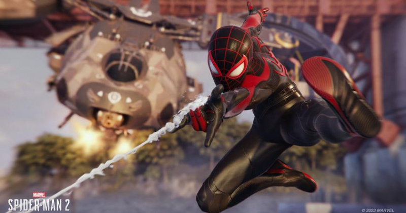 Marvel’s Spider-Man 2 сможет скользить по воде, не используя паутину, чтобы быстрее передвигаться по городу