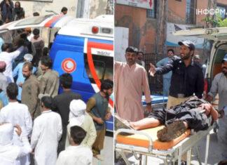 В мечети Пакистана во время раздачи пищи бедным произошел взрыв — погибли 50 человек, много раненых