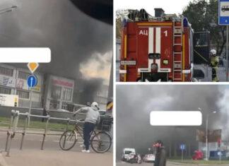 В рф снова мощный пожар: пылает ТЦ в Подмосковье – видео