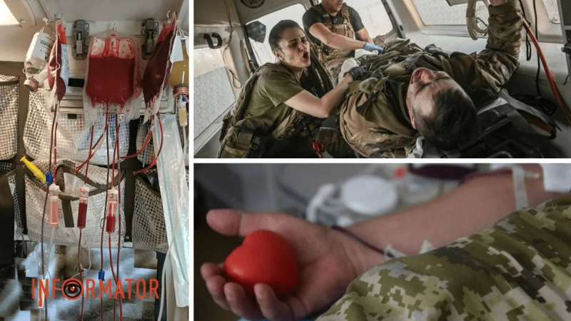 В Украине боевым медикам разрешили переливать кровь, но есть условие - Минздрав