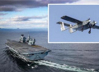 Великобритания протестировала доставку грузов с помощью беспилотника HCMC на свой крупнейший авианосец HMS Prince of Whales стоимостью $3,85 млрд