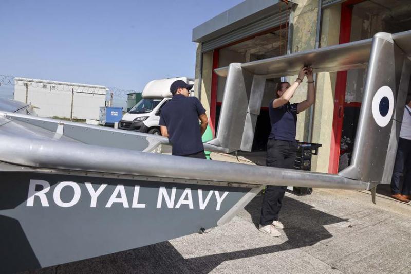 Великобритания протестировала доставку грузов с помощью дрона HCMC на свой крупнейший авианосец HMS Prince of Whales стоимостью 3,85 миллиарда долларов