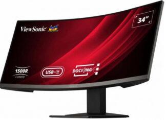 ViewSonic VG3419C – изогнутый игровой UWQHD-монитор с частотой кадров 120 Гц и радиусом кривизны 1500R