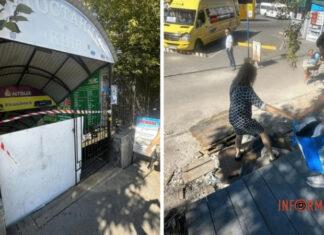 “Военные и их семьи ползут на четвереньках”: на центральном автовокзале Киева затянулся скандальный ремонт — фото