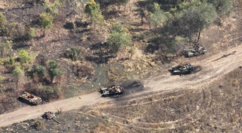 ВСУ уничтожили три танка Т-72Б3, один Т-90М «Прорыв» и одну боевую машину пехоты БМП-3 общей стоимостью более 12 миллионов долларов
