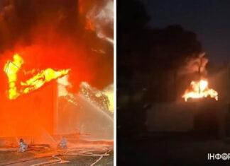 Взрывы и пожар в Сочи возле аэропорта: горит цистерна с топливом — видео