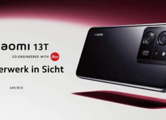 Xiaomi 13T – Dimensity 8200 Ultra, две 50-МП камеры, стереодинамики и защита от воды IP68 по цене от €650