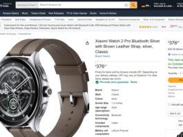 Xiaomi Watch 2 Pro уже можно заказать на Amazon в Германии – цена от €376, релиз в октябре