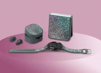 Аксессуары Swarovski для Samsung и Galaxy Flip 5, Buds 2 Pro и Watch 6 Classic – только в составе Premium Box
