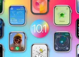 Apple выпустила watchOS 10.1 с фукнциями Double Tap и NameDrop