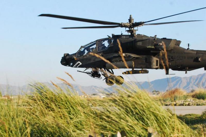 Boeing напечатает на 3D-принтере компоненты для ударных вертолетов AH-64 Apache