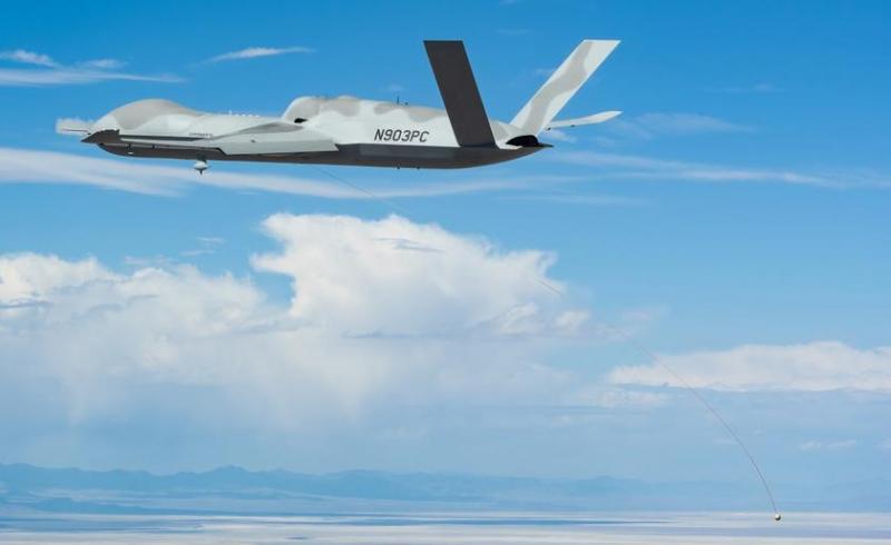 General Atomics создала для MQ-9A Reaper и MQ-20 Avenger систему, позволяющую подхватывать в воздухе небольшие дроны