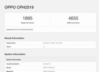 Глобальная версия OPPO Find N3 Flip уже близко – данные GeekBench, технические характеристики
