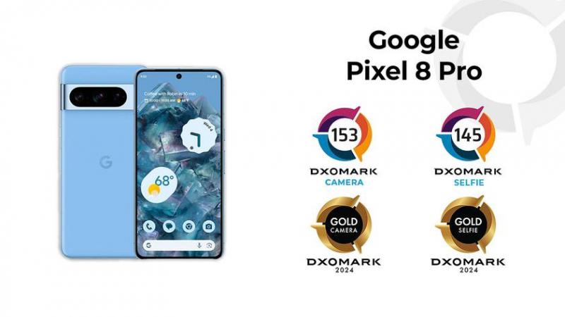 Google Pixel 8 Pro снимает чуть хуже iPhone 15 Pro, но занимает 4-е место в оценке DxOMark