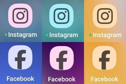 Иконки Facebook и Instagram для Android изменили свой внешний вид: настройте их под себя!