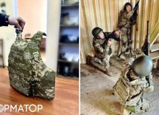 Министерство обороны Украины тестирует женские бронежилеты