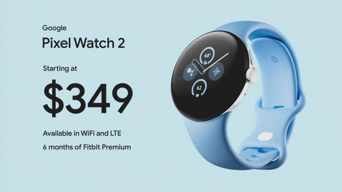 Представлены Google Pixel Watch 2 — новый процессор и Wear OS 4, больше датчиков, возможностей и автономности