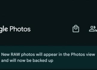 Приложение Google Photos начало автоматически создавать резервные копии всех RAW-изображений
